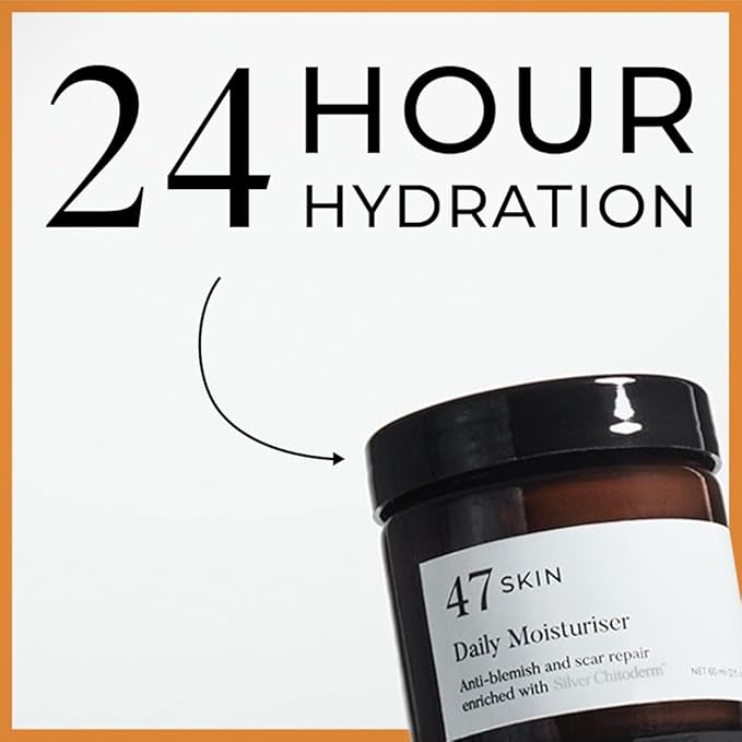 | Daily Maintenance Skin Care Kit Bundle | Featuring Daily Moisturiser, Anti Blemish Serum and Everyday Cleanser | Contains Silver Chitoderm | Hydrating, Suitable for all Skin Types