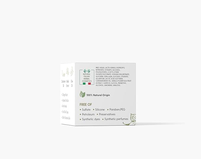 ZAIN1 Moisturizing Face Cream – Anti-Aging with Donkey Milk, Vitamins, and Protein