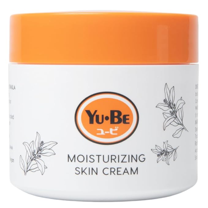 Yu-Be Moisturizing Skin Cream 4.4 Fl. Oz. Jar I Deeply Hydrating Non-Greasy Moisturizer for Severely Dry Skin I Soothing Camphor Calms, Cools, & Relieves Skin I Vitamins Repair & Nourish