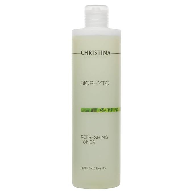 Christina Bio Phyto Facial Toner | Gentle Cleansing Toner for Face | Eye Area Friendly Facewash | Optimal Consumption Packaging | Moisturization 300ml