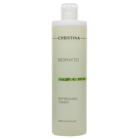 Christina Bio Phyto Facial Toner | Gentle Cleansing Toner for Face | Eye Area Friendly Facewash | Optimal Consumption Packaging | Moisturization 300ml