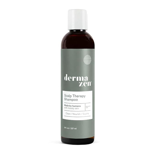 Dermazen Cleansing Scalp Therapy Shampoo for Seborrheic Dermatitis, Reduce Flakes, Soothe Itching and Improve Scalp Health