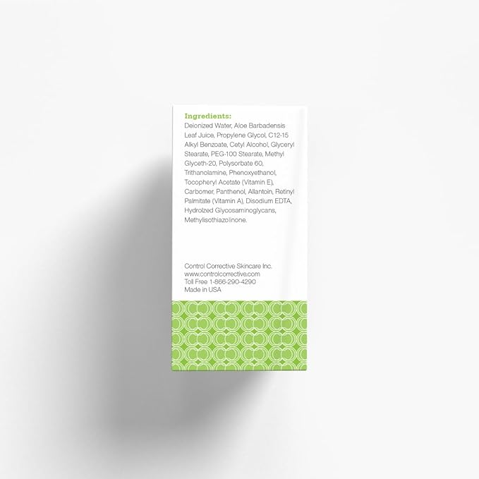 CONTROL CORRECTIVE Oil Free Hydrating Lotion, 2.5 Oz - Lightweight, Silky, Non-Comedogenic, Oil-Free, Facial Moisturizer, Leaves Skin Hydrated And Glowing, Calms, Purifies, Tones, Repairs, Balances