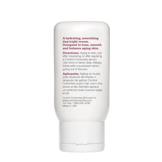 CONTROL CORRECTIVE Lactic-C Firming Cream, 2.5 Oz - 5% Lactic-Acid Based Anti-Aging Moisturizer, Hydrates, Nourishes, Tones, Balances, Combined With Vitamin C To Smooth The Complexion