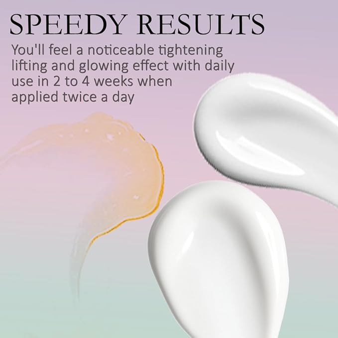 Firming & Skincare Set with Free Nourishing Cream – Buttocks Gel, Breast Firming Cream, Body Lotion, Peeling Mask, Wrinkle Serum & Face Cream – Hydrating, Anti-Aging & Skin Tightening