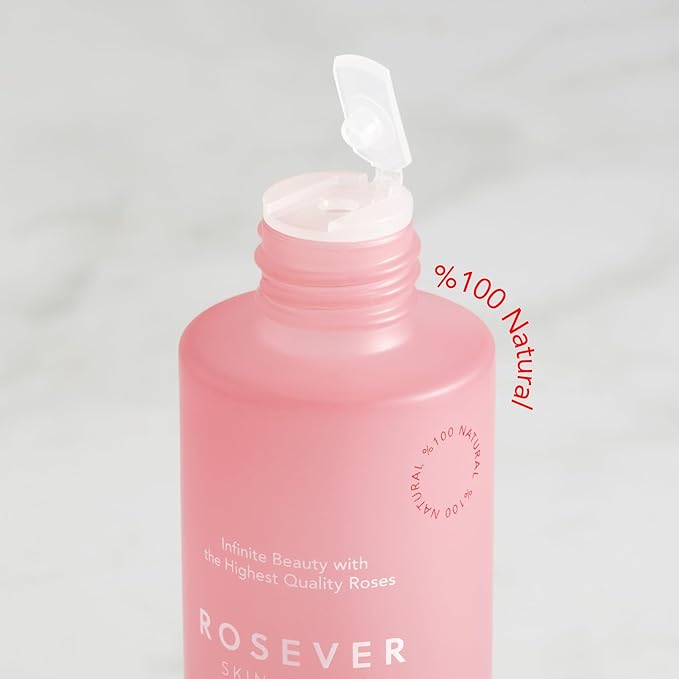 Pure Rose Water Face Mist – Hydrating, Refreshing, Cleansing with Damascena Rose – Natural, Alcohol-Free, Vegan – for All Skin Types, 4.05 oz (120 ml)