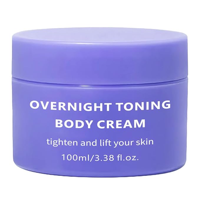 Overnight Toning Whip Belly, Body Firming Oil Cream, Skin Tightening Cream for Women, Anti Wrinkle Moisturizing, Target Stretch Marks, Tight Cellulite Firmness of Skin While Sleeping