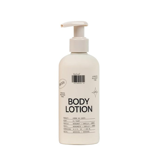 DedCool Body Lotion | Taunt | Lightweight, Deeply Hydrating Formula with Ceramides, Snow Mushroom & Meadowfoam Oil | Bergamot, Dew, Cassis, Vanilla & Amber Scent | Non-Toxic Vegan Skincare | 8.5 fl oz