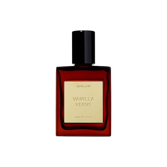 Perfume Oil Roll-On. Travel-Friendly Vanilla Verve Fragrance with Vanilla, Bergamot, and Amber Notes. Long-Lasting Essential Oil Parfum for Women and Men. 0.5 Fl Oz Scented Rollerball Bottle