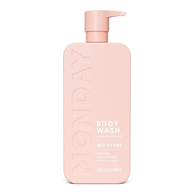 MONDAY HAIRCARE CLEANSE Body Wash with Grapefruit Extract, Hyaluronic Acid, Shea Butter, Coconut Oil for Normal to Oily/Combination Skin 798 mL