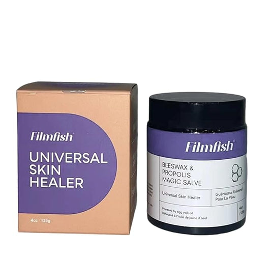 Natural hand and foot cream is used to repair dry and cracked feet. Ointment containing tea tree oil and peppermint essential oil for hand, foot and heel care (Purple skin cream, 113g)