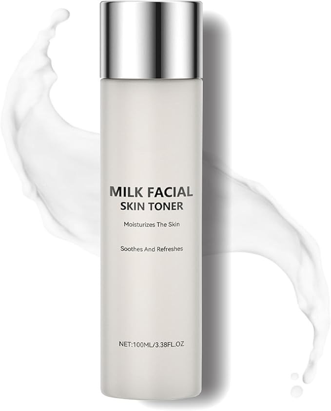 Milk Toner, Hydrating Toner for Face, Soothes Skin, Locks in Moisture, Reduces Redness, Barrier Repair, Pore Tightening, Fit for Sensitive & Oily Skin-150mL /3.38 Fl.Oz