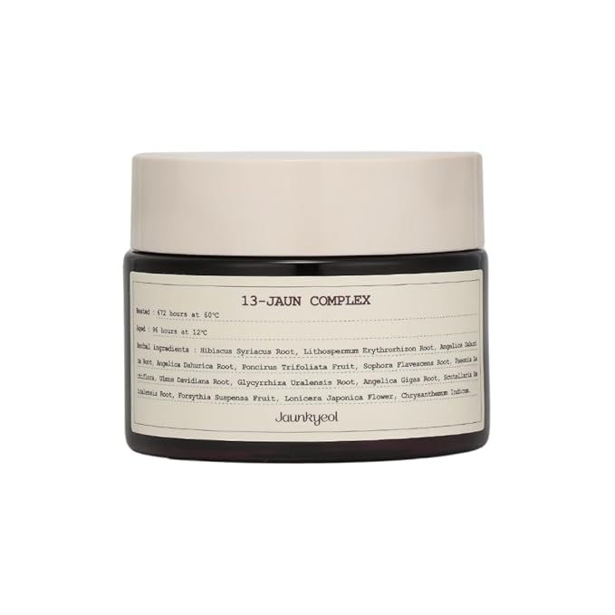 HERITAGE CONCENTRATE CALMING CREAM 1.69 Fl Oz (50ml), Vegan Korean Skincare for Sensitive Skin, Natural Ingredients, Improves Skin Barrier and Hydrates