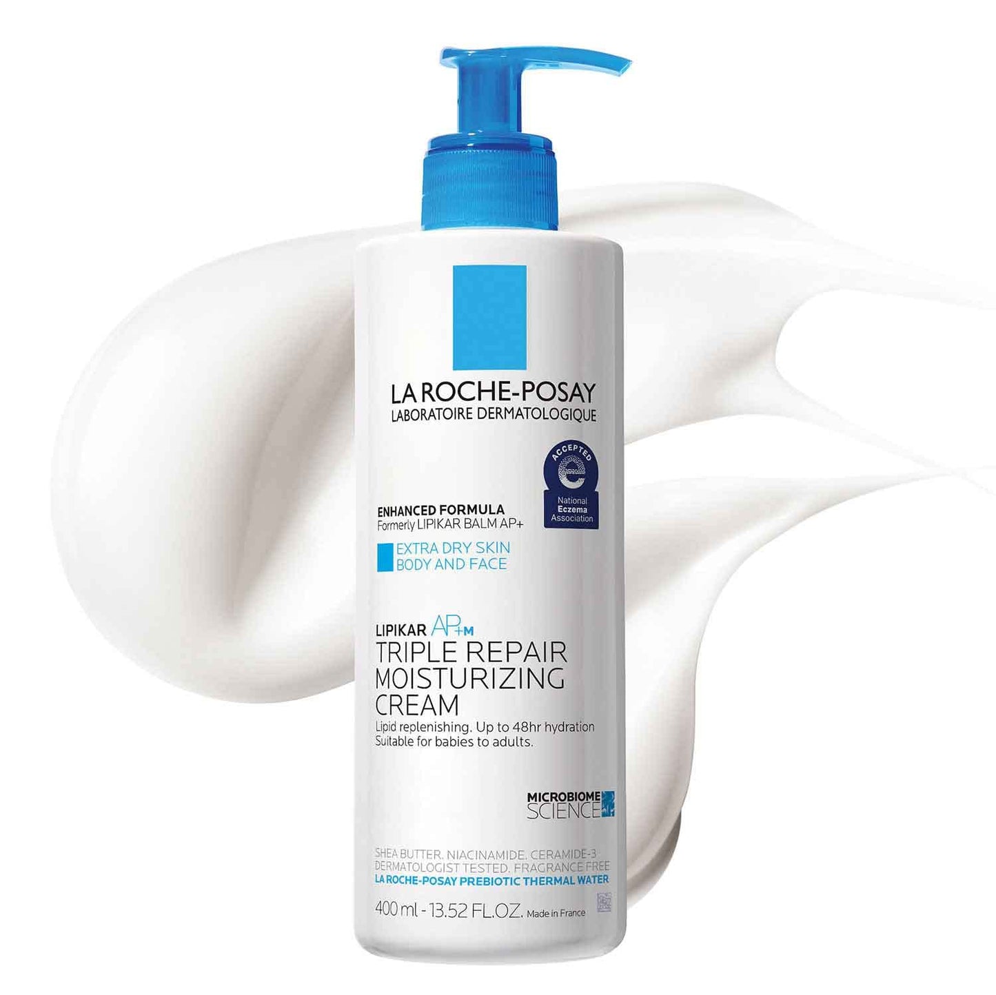 💧 La Roche-Posay Lipikar AP+ Triple Repair Moisturizing Cream – Face & Body Lotion for Dry, Sensitive Skin with Shea Butter & Niacinamide