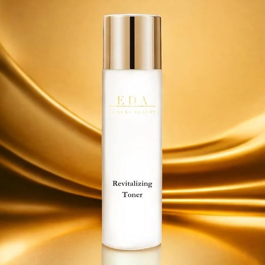 Luxe Diamond Caviar Beauty Revitalizing Toner - Anti-Aging With Caviar Extract Collagen, Daily Anti-Wrinkle Face Toner, Rejuvenating & Tightening Pores - Vegan & Paraben-Free