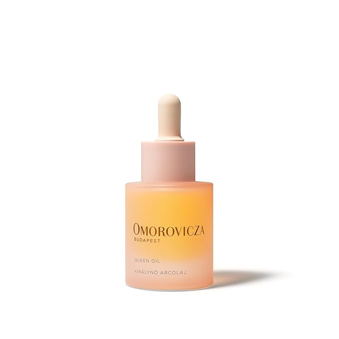 Omorovicza Queen Oil (1.0 oz), Rich Facial Oil with Omega 3 & 6, Vitamin-Rich Botanicals, Skin Oil to Nourish, Boost Collagen & Strengthen Skin Barrier