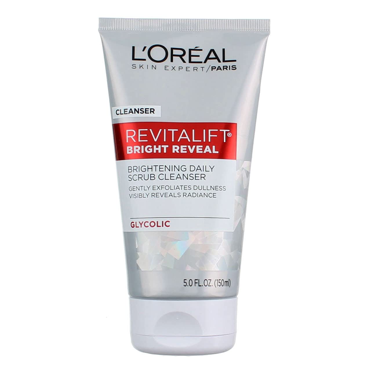 Revitalift Brightening Facial Cleanser for Dull & Aging Skin – Deep Cleansing Foam with Gentle Exfoliation | L’Oreal Paris K2039700, 100ml