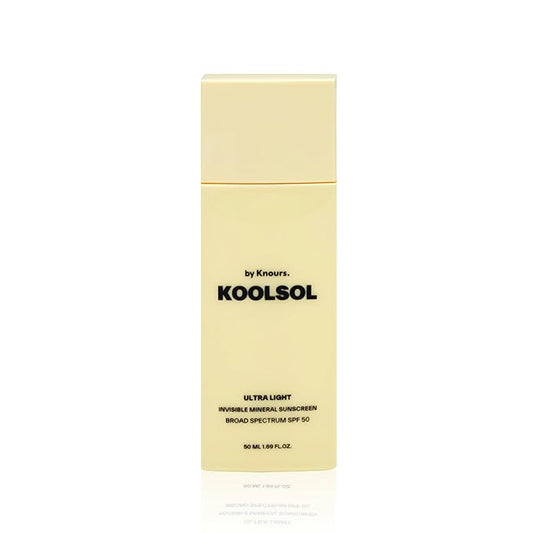 by Knours | Zero White Cast | Mineral | Reef Safe | Korean Face Sunscreen SPF 50 | Made in USA | FDA OTC Registered | Aloe + Centella + Panthenol + Niacinamide | Sensitive Skin | 1.69oz