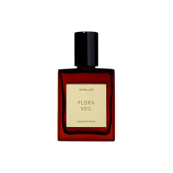 Perfume Oil Roll-On. Travel-Friendly Flora Veil Fragrance With Raspberry, Peony, and White Amber Notes. Long-Lasting Essential Oil Parfum For Women and Men. 0.5 Fl Oz Scented Rollerball Bottle