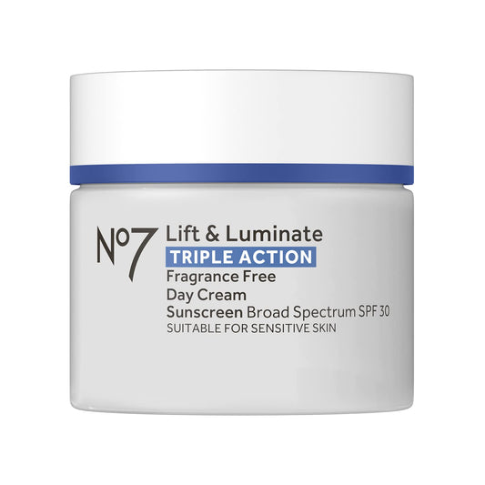 Lift & Luminate Triple Action Anti-Aging Face Cream – Fragrance-Free Daily Moisturizer with SPF 30, Collagen Peptides & Brightening Complex – Firming & Wrinkle Cream for Mature Skin – 1.69 oz