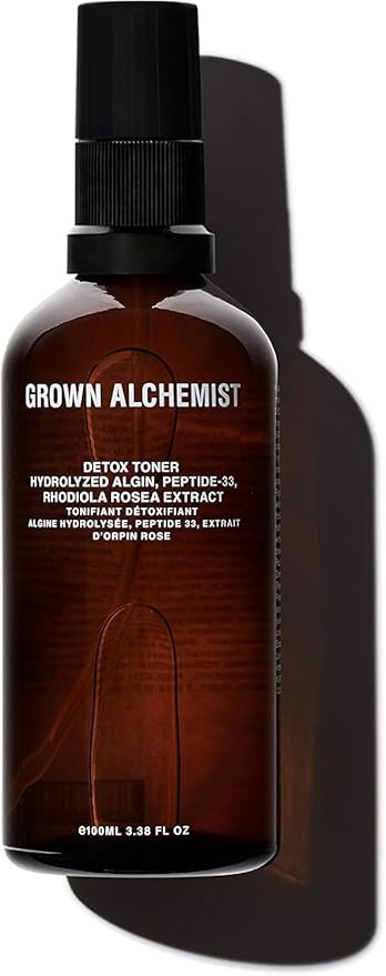 Grown Alchemist Detox Toner Mist, Remove Impurities with Skin Defense & Antioxidant Protection for Less Noticeable Fine Lines and Wrinkles, 3.38 Ounce