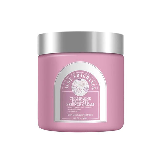 Champagne Lift Body Creme, Anti-Aging Skin Tightening with Lifting Formula, Deep Hydrates Dry Skin Arms & Legs. (Aloe Fragrance)