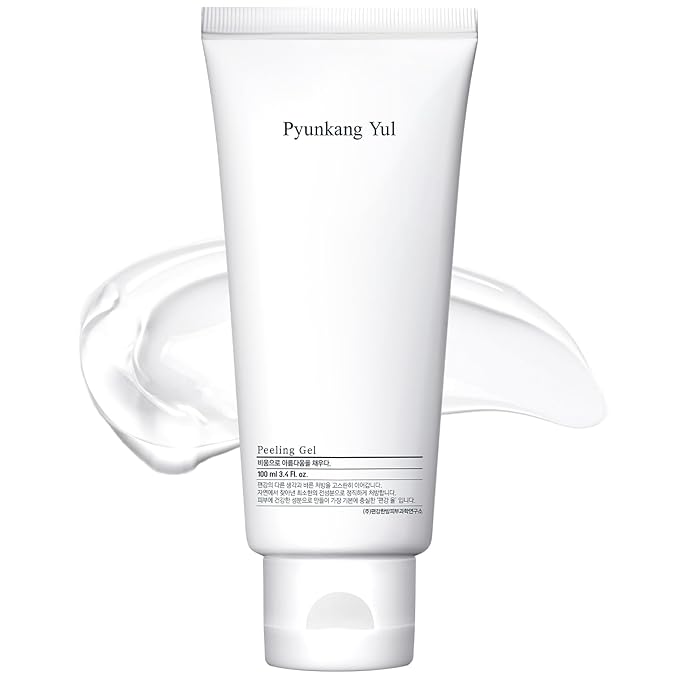 Pyunkang Yul PKY Peeling Gel with Immediate Visible Effect, Mild and Smooth Face Scrub with Papaya and AHA, Zero-Irritation, Korean Skincare (3.4 Fl.Oz, 100ml)