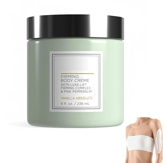 Champagne Body Firming Cream, Firming Body Cream with Luxe-Lift Complex, Lift & Tightening Champagne Body Cream to Visibly Reduce Crepey Skin on Arms & Legs, Intensely Hydrates for Silky Smooth Skin
