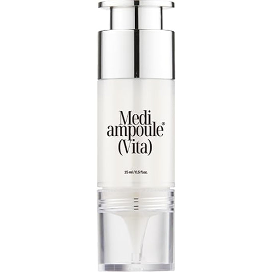 MILLIMILLI MediAmpoule – Vita Serum | Brightening Vitamin C Face Ampoule with Vitamin E, B5 & Antioxidants | Dark Spot Corrector, Tone-Up & Radiance Booster Korean Skin Care, 15ml