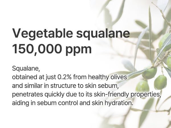 S. Nature AQUA SQUALANE MOISTURIZING CREAM | Face Moisturizer for Dry and Sensitive Skin, Vegetable Squalane 150,00ppm, Long-lasting Hydration, Pore Care Cream, Korean Skin Care (2.02 Fl Oz, 60ml)