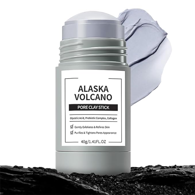 Clay Mask For Face Skincare, Blackhead Remover Face Mask with Seaweed Mud Extract, Deep Pore Cleansing, Moisturizing, Skincare Facial Mask for Refining Pores and Controlling Oil, 40g/1.35oz