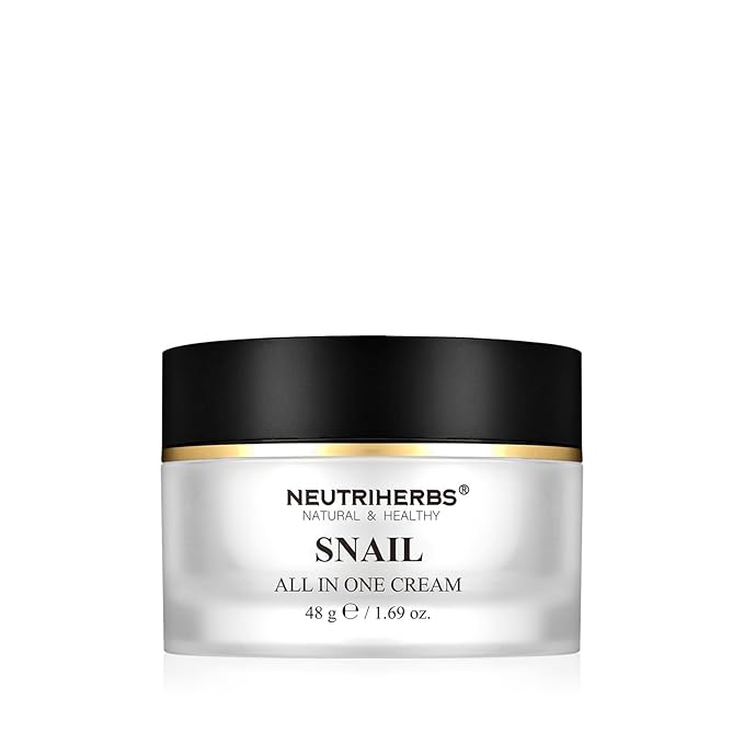 Neutriherbs Pro 10% Snail Mucin Moisturizer, Face Cream For Women & Men, 20X Concentrated Anti-Aging & Skin Repair, USA-Sourced Snail Secretion Filtrate - 1.69 oz