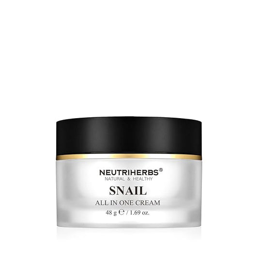 Neutriherbs Pro 10% Snail Mucin Moisturizer, Face Cream For Women & Men, 20X Concentrated Anti-Aging & Skin Repair, USA-Sourced Snail Secretion Filtrate - 1.69 oz