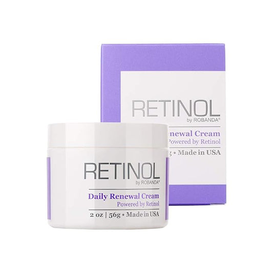 Retinol Daily Renewal Cream│ Weightless All Day Anti Wrinkle Cream With Retinol For Face and Neck