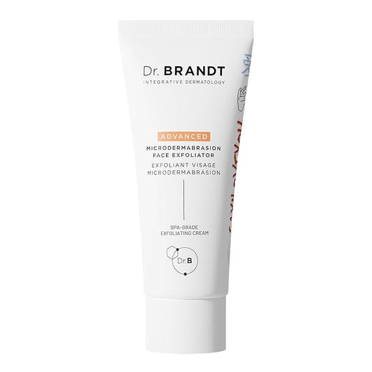 Dr. Brandt Advanced Microdermabrasion Face Exfoliator - Refines Texture, Minimizes the Look of Fine Lines & Enhances Overall Skin Tone - 2 oz