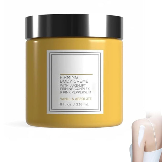 Champagne Lift & Firming Body Cream – Anti-Aging Skin Tightening Cream with Luxe-Lift Complex | Hydrates Dry Skin, Fights Crepey Skin on Arms & Legs (Vanilla)