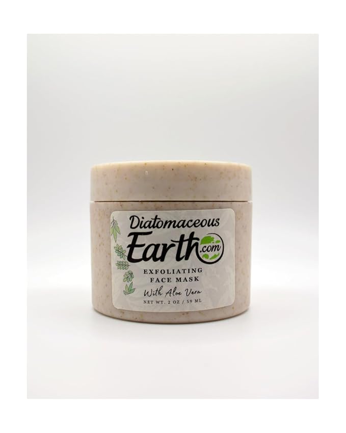 Diatomaceous Earth Exfoliating Face Mask