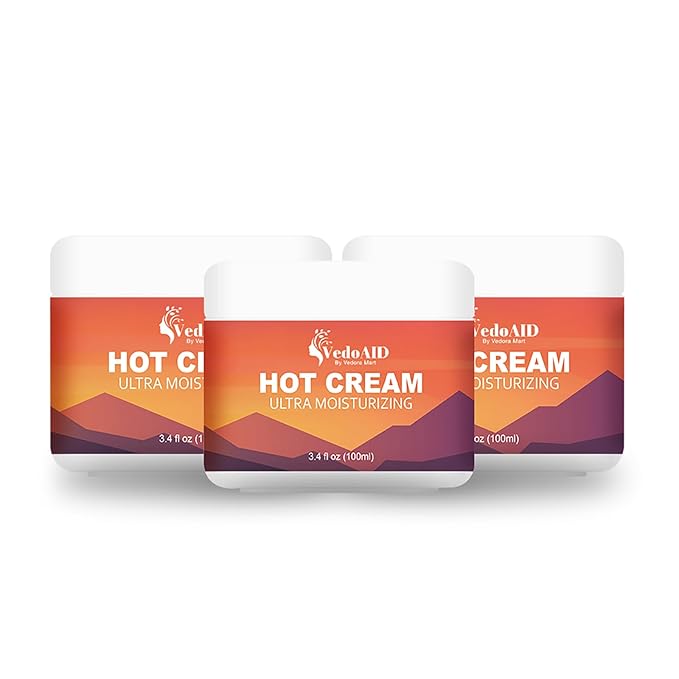 (3pc) Hot Firming Cream Sweat Enhancer, Skin Tightening and Cellulite Reduction Lotion for Stomach, Thighs and Butt, Ulta Moisturizing Pre and Post Workout Sweat Cream for Better Results (300ml)