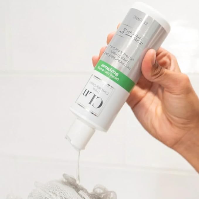 CLn® BodyWash –Non-Drying Body Wash, For Compromised Skin Prone to Eczema, Dermatitis, Rash & Hidradenitis Suppurativa, Fragrance-Free & Paraben-Free, 8 fl oz.