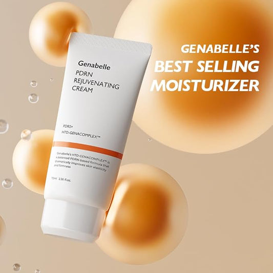 PDRN Rejuvenating Cream - Lightweight Moisturizer with Original PDRN, CICA, Hyaluronic Acid - Nourishing, Hydrating, and Soothing Formula - 2.36 fl.oz