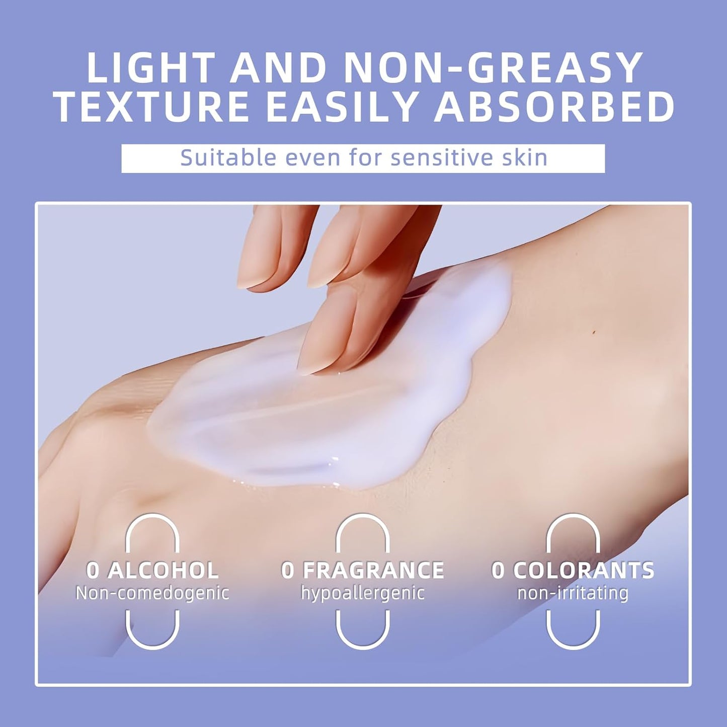 The Dewy Moisturizer Cream Anti-Aging Face Moisturizer Dewy Skin Cream for Women with Purple Rice & Hyaluronic Acid for Radiant, Hydrated Skin 50Ml/1.7 Fl Oz