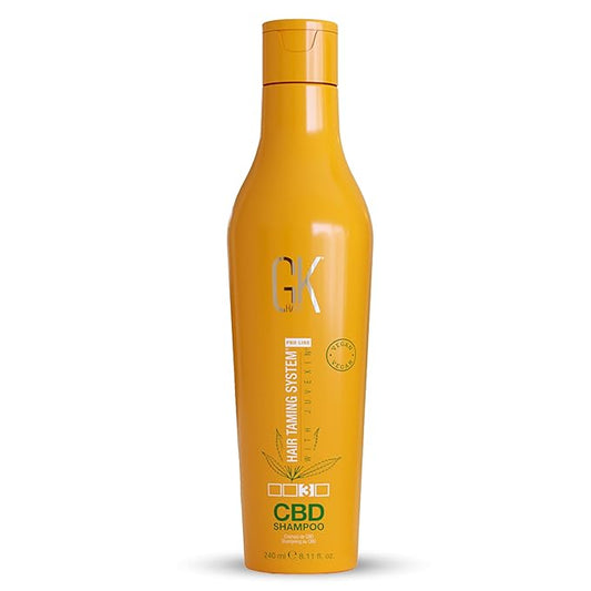 GK HAIR Hemp Shampoo Hydrating Strengthening Color Treated Damaged Repair Provides Nourishing & Shine Natural Organic Vegan Sulfate Paraben Free (Shampoo)