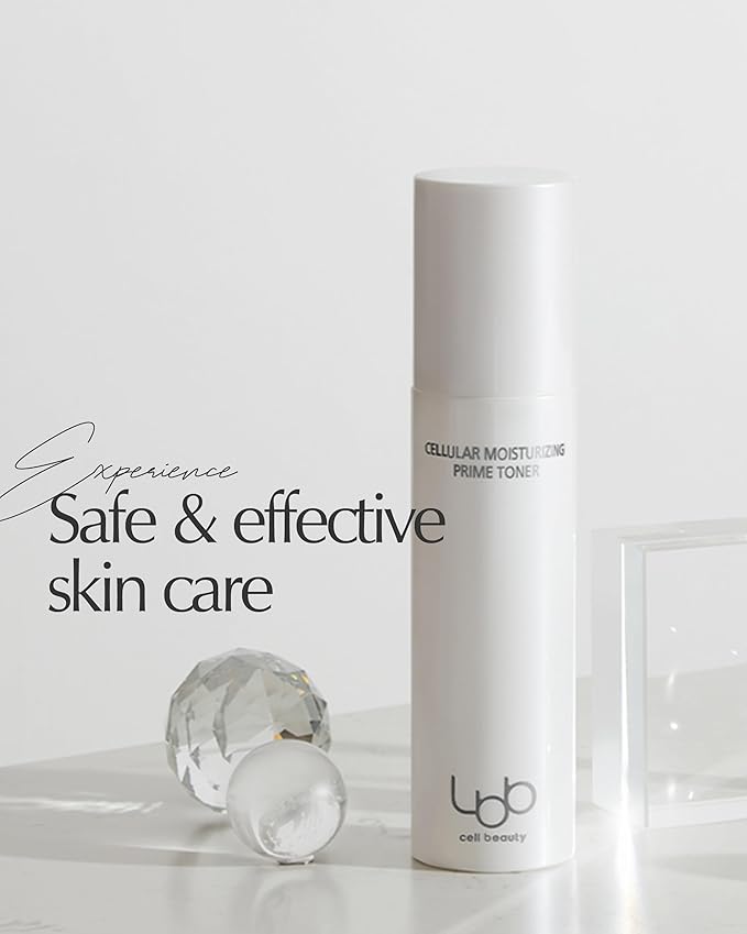LBB Cellular Moisturizing Prime Toner - Vegan Moisture Boosting Face Spray - Skin Balancing, Exfoliating, Moisturizing - Tangerine Cellular Water, Panthenol, 3.38 fl.oz.