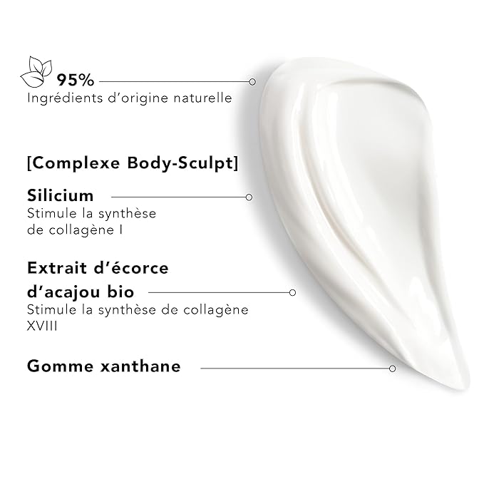 Lierac Body Sculpt Morpho-Reshaping Cream - Firming, Tightening & Toning Body Cream with Silicium Extract Ideal for All Skin Types - 200ml