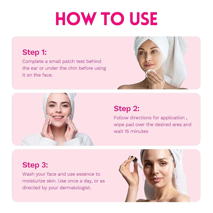 ANAI RUI Glycolic Acid Peel Pads 35% AHA Resurfacing Facial With Vitamins B5, Witch Hazel, Calendula - Exfoliating for Face Dark Spots and Reduces Fine Lines - 80 Pads