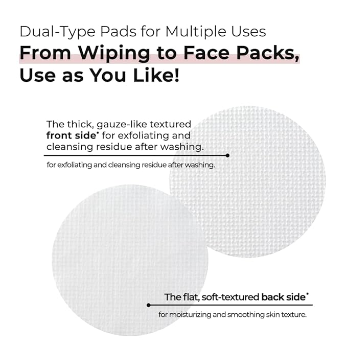 Echinacea Toner Pad 190ml (60ea), Instant Calming Irritation, Moisturizing, Redness Relief, Soothing, Hydrating, Soothing & Moisturizing, Hyaluronic Acid, Echinacea Extract for Sensitive Skin