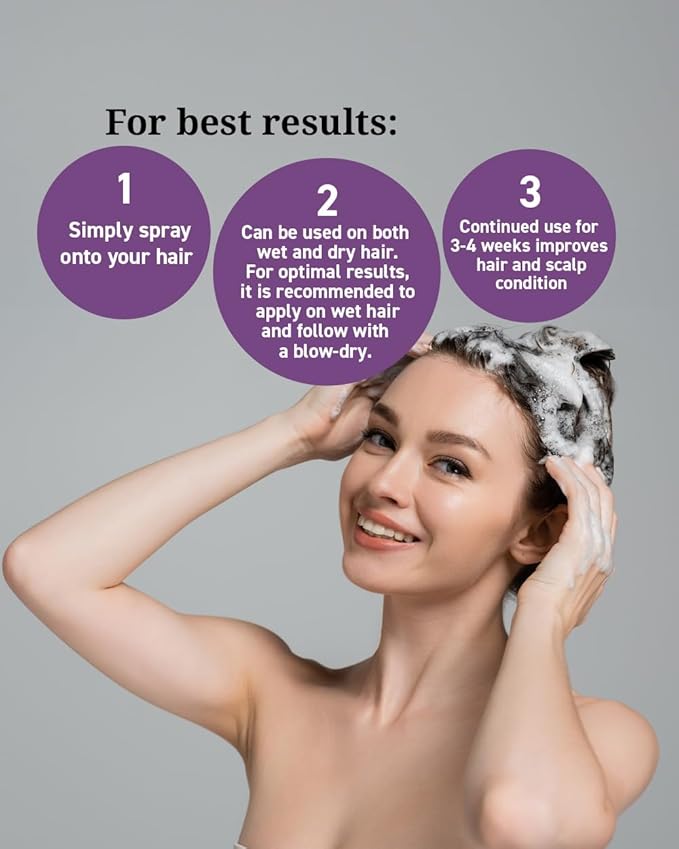 Dr's Formula Age-Defying Hair Serum, Delays & Reduces Signs of Aging Gray Hair, Revitalizes Scalp, Softens Keratin, Adds Volume & Deepens Hair Color, 5.29 fl oz