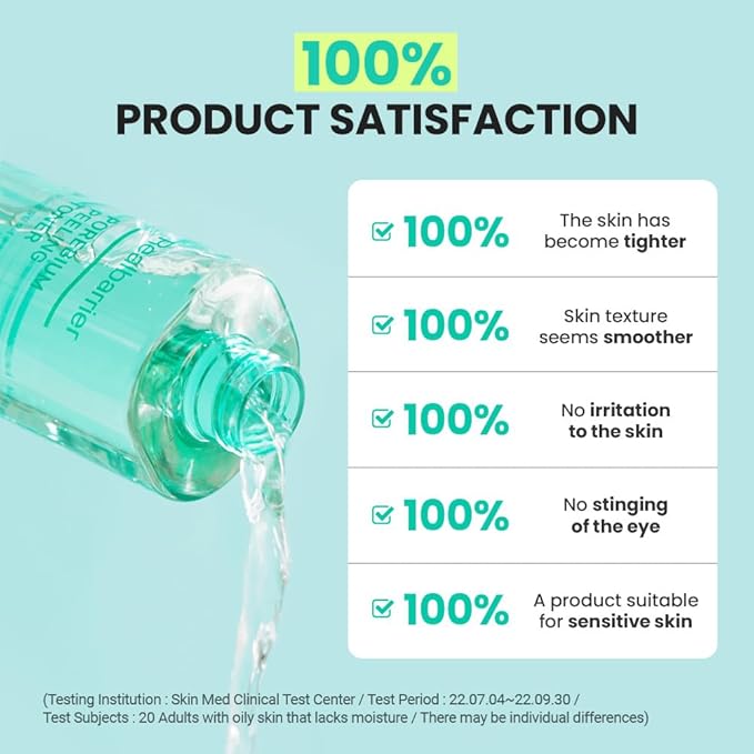 Real Barrier | Porebium Peeling Toner | Face Toner for Blackhead Control | Dead Skin Cells Exfoliator for Sensitive Skin | No Sebum Solution for Oily Skin | Korean Skincare |10.31 fl oz (305ml)