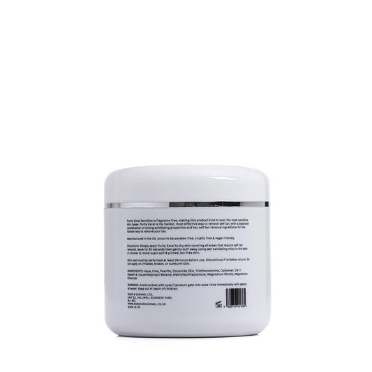 Rose & Caramel Purity Excel Sensitive 60 Second Miracle Express Self Tan Remover & Kind To Skin, Fragrance Free Tan Eraser 14.89 Fl Oz (440ml)