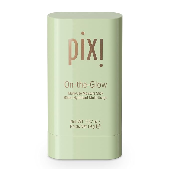 Pixi Beauty On-the-Glow | Colorless Solid Moisturizer Stick | Multi-Use Moisturizer | Travel-Friendly Hydration Anywhere You Go | 0.67 Oz